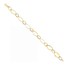 14k Solid Gold Fancy Link Bracelet