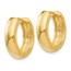 14k Solid Gold Huggie Earrings