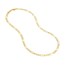 14K Two Tone Gold 5.8 mm Figaro Chain w/ Lobster Clasp - 24 in.