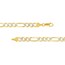 14K Two Tone Gold 5.8 mm Figaro Chain w/ Lobster Clasp - 24 in.