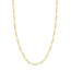 14K Two Tone Gold 5.8 mm Figaro Chain w/ Lobster Clasp - 30 in.