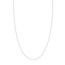 14K White Gold 0.96 mm Box Chain w/ Lobster Clasp - 20 in.