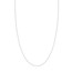 14K White Gold 0.96 mm Box Chain w/ Lobster Clasp - 24 in.