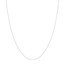 14K White Gold 1.05 mm Rope Chain w/ Lobster Clasp - 24 in.
