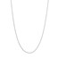 14K White Gold 1.05 mm Wheat Chain w/ Lobster Clasp - 18 in.