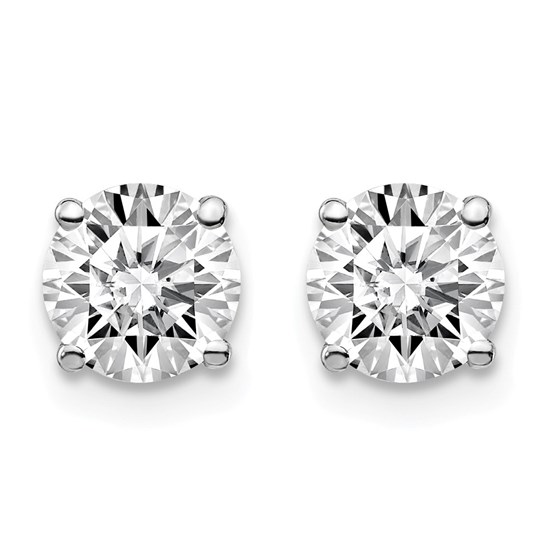 Buy 14k White Gold 1 1/2 ct Grown Diamond Earring | APMEX