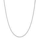 14k White Gold 1.1 mm Box Chain - 18 in.