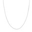 14K White Gold 1.1 mm Mariner Chain - 16 in.