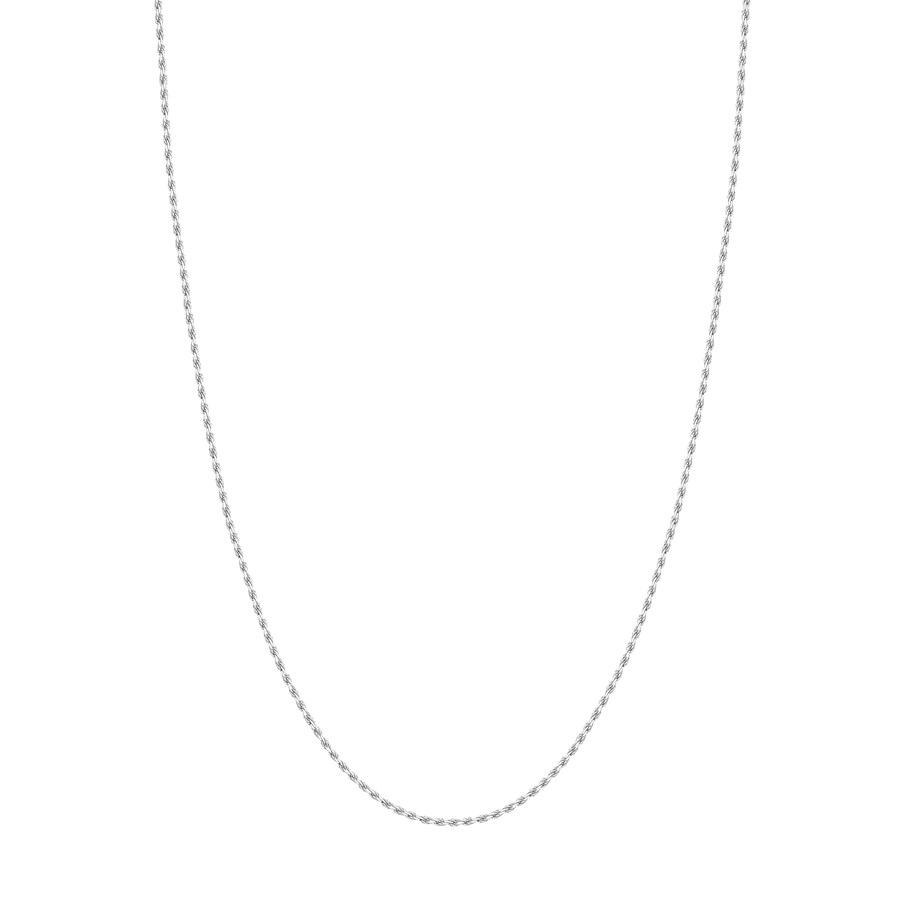 14K White Gold 1.8 mm Rope Chain w/ Lobster Clasp - 18 in.