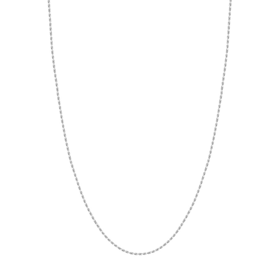 14K White Gold 1.8 mm Rope Chain w/ Lobster Clasp - 22 in.