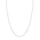 14K White Gold 1.8 mm Rope Chain with Lobster Clasp -16 in.