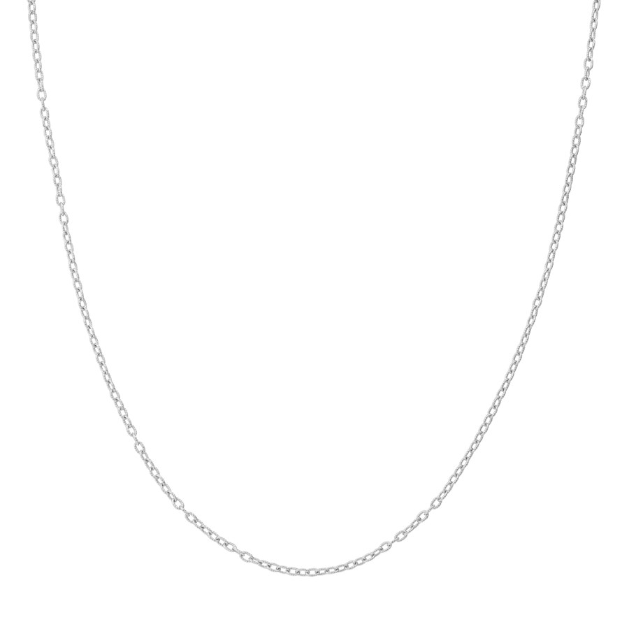 14K White Gold 1.82 mm Cable Chain w/ Lobster Clasp - 16 in.