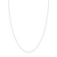 14K White Gold 1 mm Snake Chain w/ Lobster Clasp - 18 in.