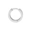 14K White Gold 10.50 x 3.45 mm Round Hoop Earring