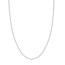 14K White Gold 2.15 mm Rolo Chain w/ Lobster Clasp - 24 in.