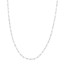 14K White Gold 2.6 mm Fancy Chain w/ Lobster Clasp - 20 in.