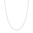 14K White Gold 2 mm Rope Chain w/ Lobster Clasp - 20 in.