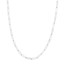 14K White Gold 3.4 mm Fancy Chain w/ Lobster Clasp - 18 in.