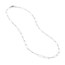 14K White Gold 3.4 mm Fancy Chain w/ Lobster Clasp - 18 in.