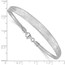 14K White Gold Stretch Mesh Graduated Bracelet - 7 in.