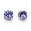 14k White Gold Tanzanite Earrings