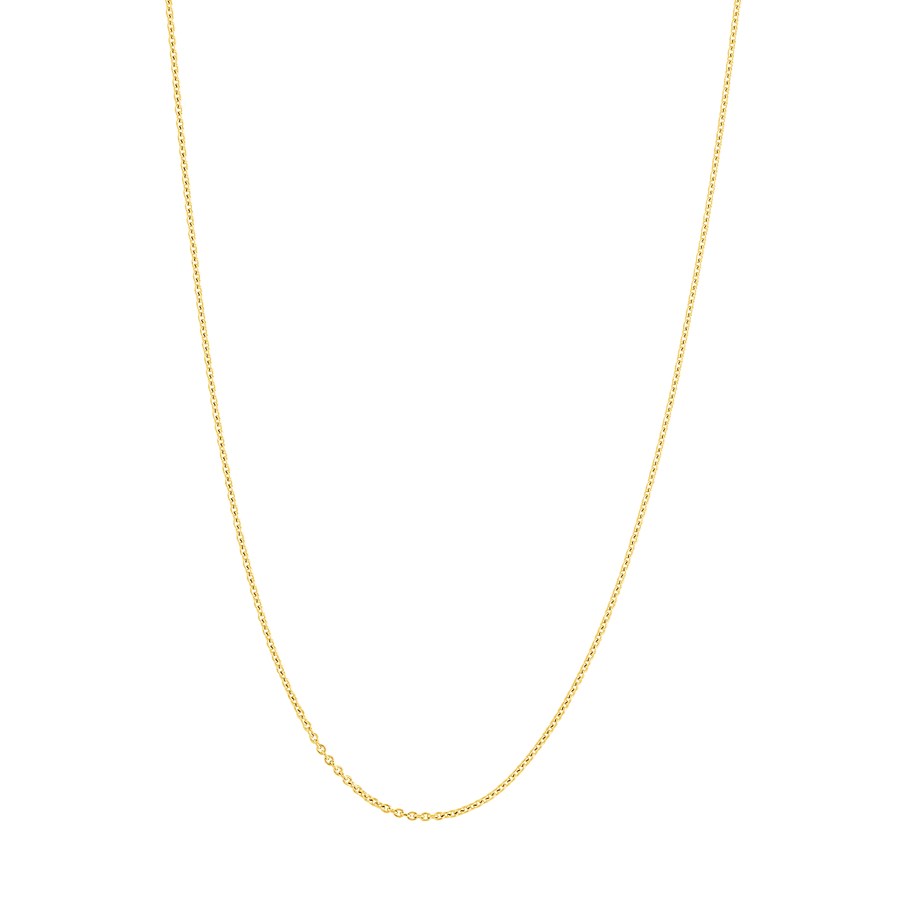 14K Yellow Gold 0.9 mm Cable Chain w/ Lobster Clasp - 24 in.