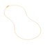 14K Yellow Gold 0.9 mm Cable Chain w/ Lobster Clasp - 24 in.