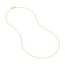 14K Yellow Gold 0.9 mm Cable Chain w/ Spring Ring Clasp - 24 in.