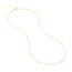 14K Yellow Gold 0.9 mm Saturn Chain w/ Spring Ring Clasp - 24 in.