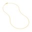 14K Yellow Gold 1.05 mm Curb Chain w/ Lobster Clasp - 24 in.