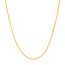 14K Yellow Gold 1.05mm Diamond cut Cable Chain - 18 in.