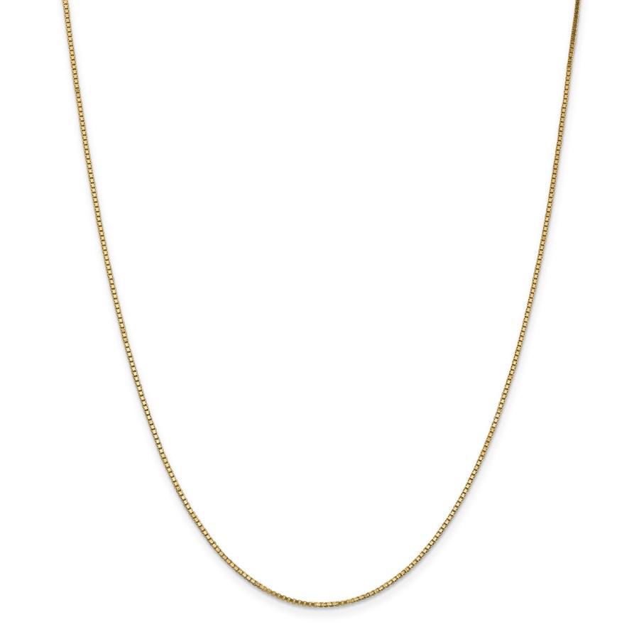 Buy 14k Yellow Gold 1.1 mm Box Chain - 22 in. | APMEX