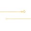 14K Yellow Gold 1.1 mm Mariner Chain - 20 in.