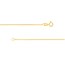 14K Yellow Gold 1.1 mm Mariner Chain - 22 in.