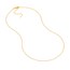 14K Yellow Gold 1.2mm Polished Rope Chain - 18 in.