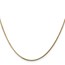 14K Yellow Gold 1.3mm Curb Pendant Chain - 22 in.