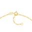 14K Yellow Gold 1.3mm Figaro Link Chain Anklet - 10 in.