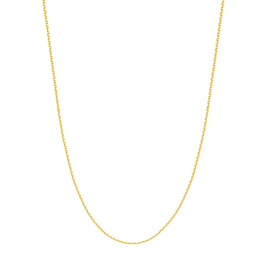 14K Yellow Gold 1.5 mm Cable Chain w/ Lobster Clasp - 18 in.