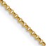 14K Yellow Gold 1.55mm Rolo Pendant Chain - 22 in.