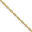 14K Yellow Gold 1.5mm Mariners Link Chain - 20 in.