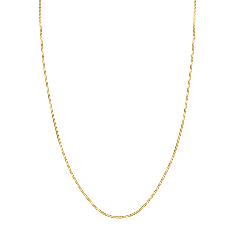 14K Yellow Gold 1.6 mm Snake Chain w/ Lobster Clasp - 18 in.