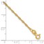 14K Yellow Gold 1.8mm Mariners Link Chain - 8 in.