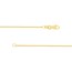 14K Yellow Gold 1 mm Snake Chain w/ Lobster Clasp - 18 in.