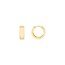 14K Yellow Gold 10.50 x 3.45 mm Round Hoop Earring