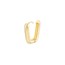 14K Yellow Gold 10 x 15 mm Oblong Polished Hoops