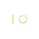 14K Yellow Gold 17.60 x 3.60 mm Round Hoop Earring