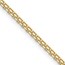 14K Yellow Gold 2.2mm Lightweight Flat Bismark Chain - 24 in.