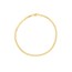 14K Yellow Gold 2.7mm Open Curb Link Bracelet - 7.25 in.