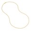 14K Yellow Gold 2 mm Bead Chain w/ Lobster Clasp - 18 in.