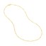 14K Yellow Gold 2 mm Saturn Chain w/ Lobster Clasp - 24 in.